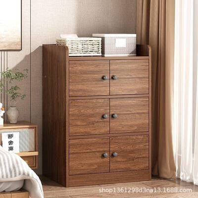 斗柜C152家用储物柜客厅简约落多地柜层靠墙转子角柜收纳柜室五卧