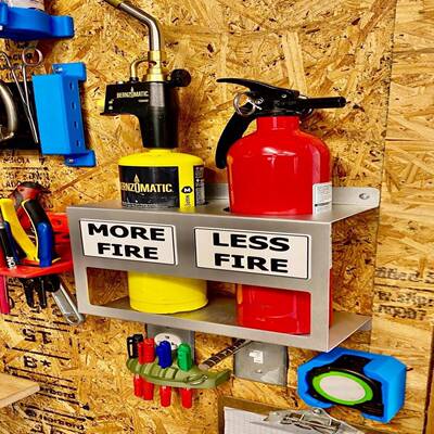 火和灭架火支家用fff002炬灭火器置物器架收纳架