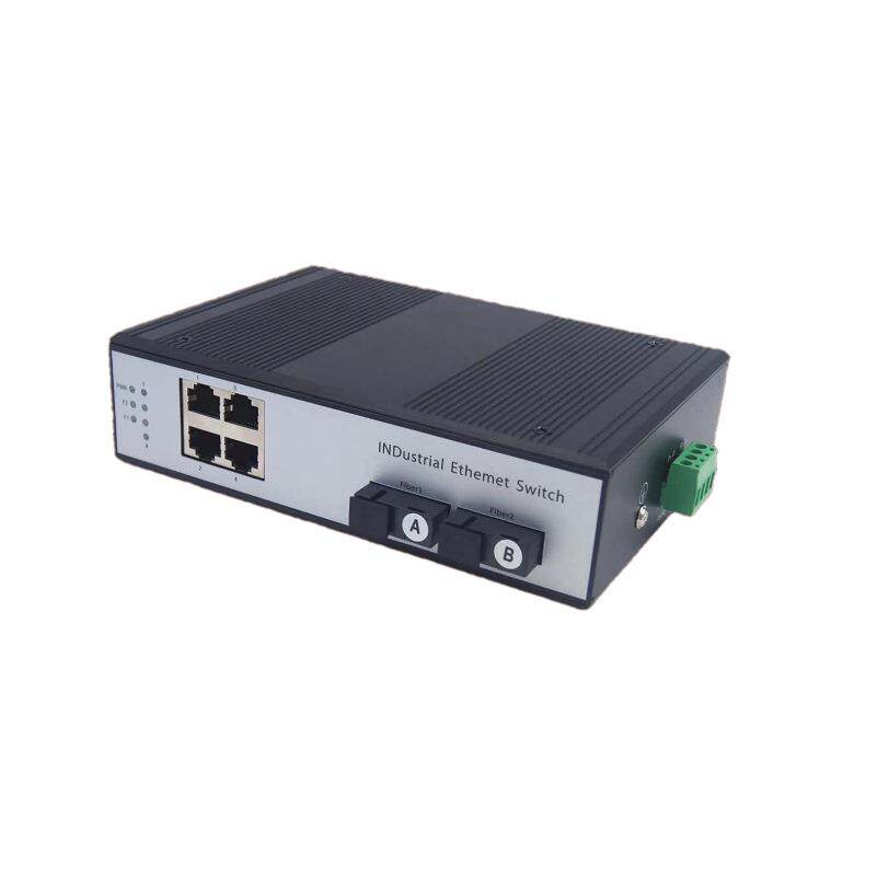 HoYE-2210G工业交换机2光8电全千兆10口一纤通一纤环通环网图片