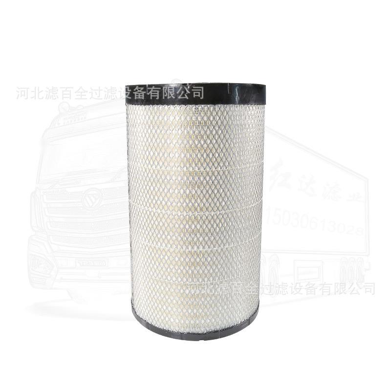 防静电除尘器滤芯镀铝膜聚酯纤维除尘滤筒挖掘机发动机空气过滤器