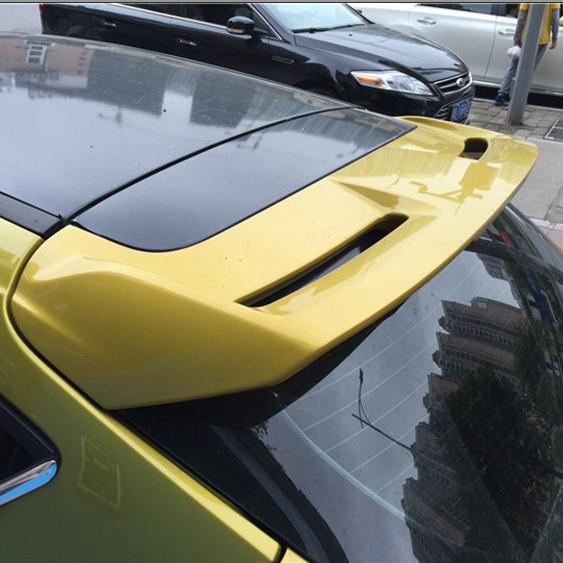 适用12-19款新福克斯两厢尾翼改装ST运动顶翼定风翼ABS烤漆尾翼