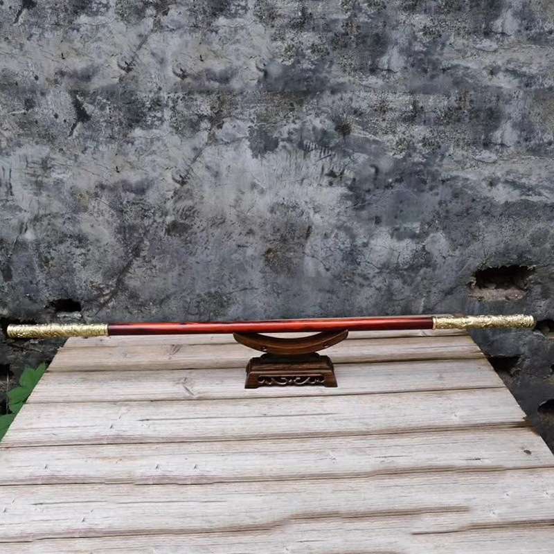 赞比亚小叶紫檀实木如意金箍棒血檀金箍棒居家办公摆件木质工艺品