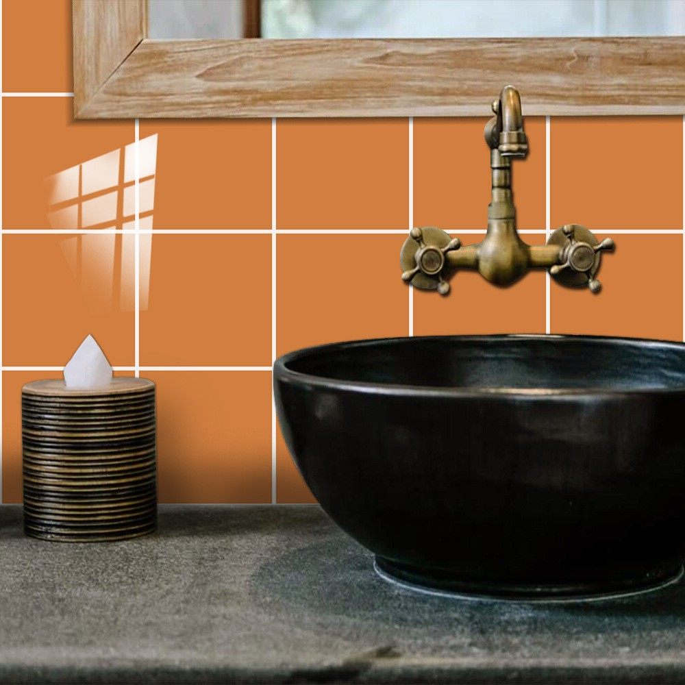 宣草纯色瓷砖贴地板楼梯腰线厨房浴室美化自粘防油水墙贴纸装饰画,家居饰品,软装墙贴,淘宝优惠券,粉丝福利购,淘宝优惠卷