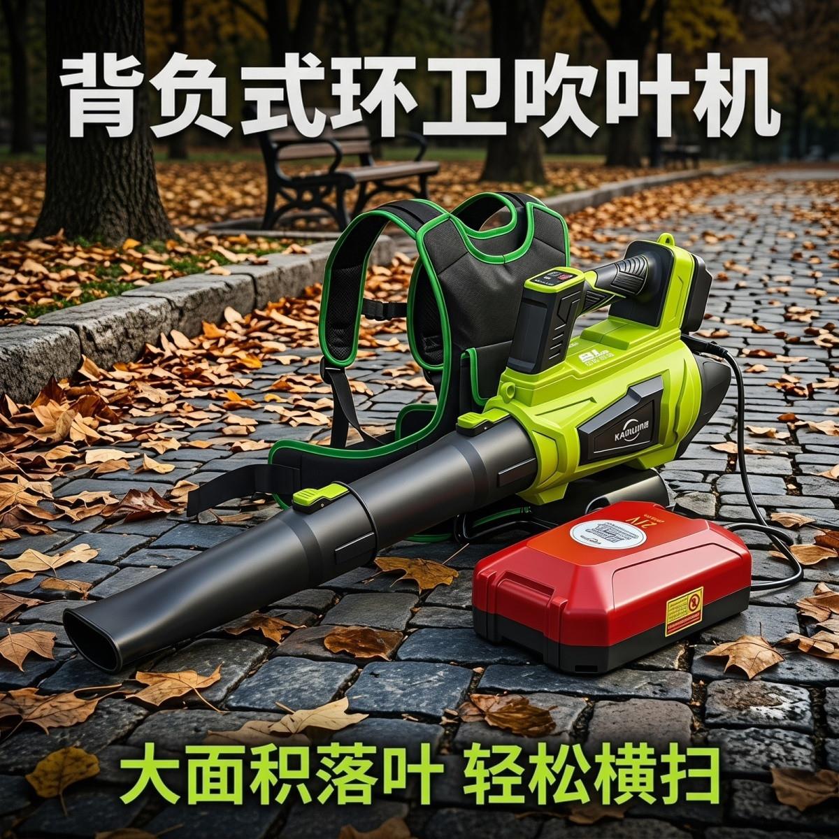 背负式锂电池吹风机环卫