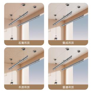 金杆贵夫人升降晾衣架手摇阳台被晾衣手动双杆室内家用晒1321衣子