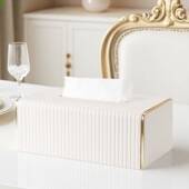 抽纸盒客厅高档轻奢茶几现简约家用代酒店创高意感设A001计级纸巾