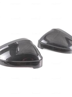 现适用于奥迪A4S货B4RS45S5RS59水转A印适用于奥碳纤纹替换镜壳
