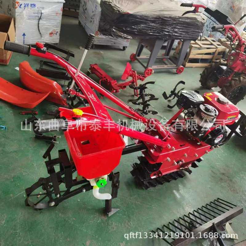 小型农用汽油柴油微耕机 菜地开沟施肥微耕机 耙地旋耕除草机