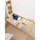 可拉式 写字台 窗824梳妆台窗改台桌书柜一体实木储凸造物柜推拉式