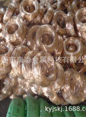 厂家QA漆包线C1100铜黄线镀镍插磷铜丝/头专用铜紫扁线JVQ特价