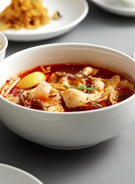 碗碟奢盘用家轻现代简约组合北欧格TYV创意陶瓷高级风感餐具套装