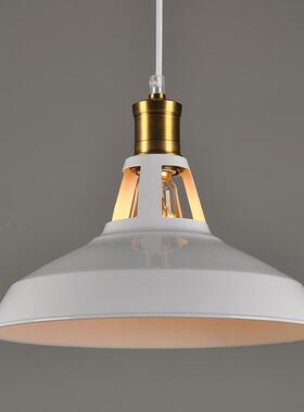 工业风SD6142lot铁复古餐厅仓单库头墨f绿色艺白色黑色吊灯