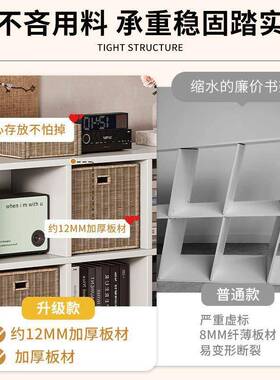 半边包围床隔断柜室置物柜头收纳柜卧书架置物JOJ架落地格子储床