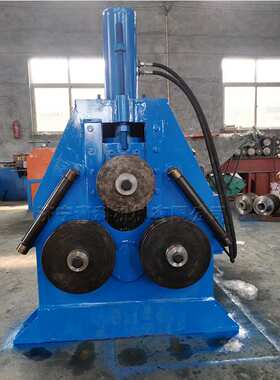 WFY3-60型立式型材盘圆机 扁钢槽钢打圈机 方管圆管盘管机 供应