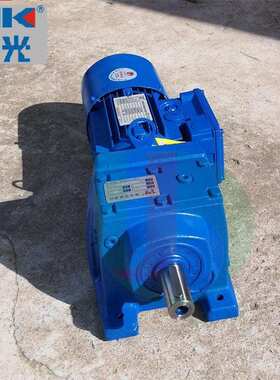 中研紫光蜗轮蜗杆减速机 NMRW075-1:25/MS8024 中研铝壳减速马达