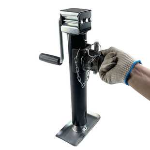 侧摇焊接套筒拖车千斤顶 10寸房车平衡支腿可折叠支撑载重2000磅