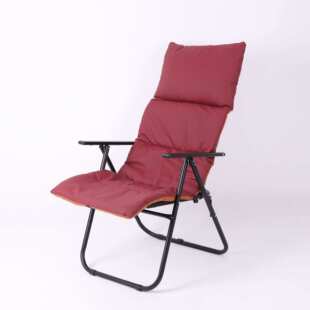 秋冬加厚摇椅棉垫办公室午睡折叠躺椅垫子家用休闲椅垫