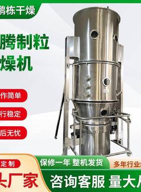 供应果汁加工设备速溶颗粒制粒干燥机沸腾制粒机干燥机