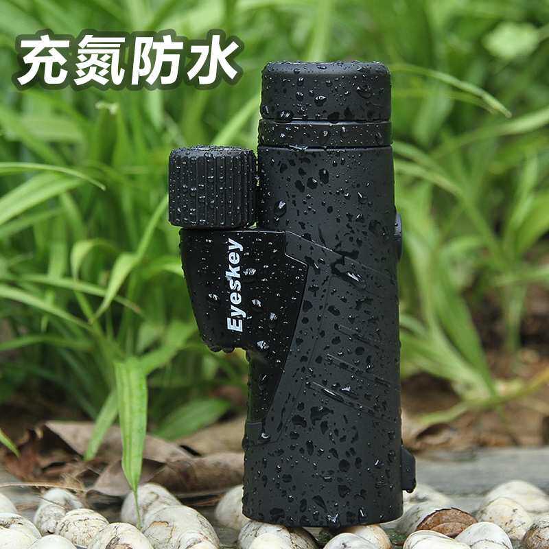 艾斯基12X50高倍单筒望远镜户外旅行专业高清望远镜便携防水倍镜