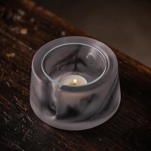 琉璃温茶炉日式加厚暖茶炉底座家用煮茶器保温加热薰茶温茶器底座