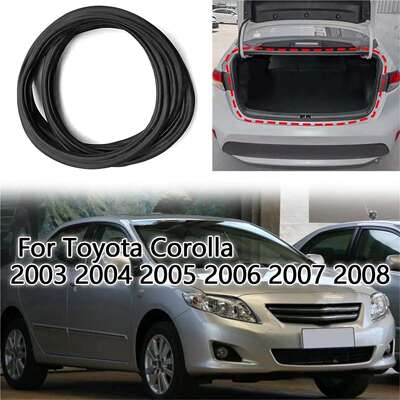 适用卡罗拉Corolla02-08密封条后备箱尾门橡胶密封条64461-02070