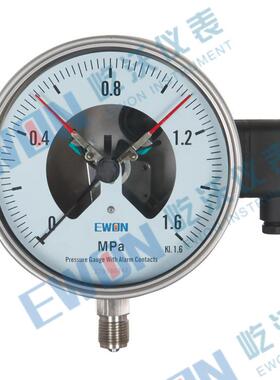 耐震电接点压力表Y1503040-60MPaG12径向316LYXCN-150H