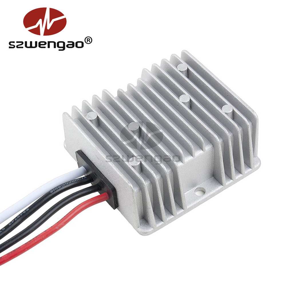 12V转5V 30A 24V降5V车载led显示屏电源 8-36V转5V汽车大灯电源