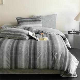 轻奢加绒四件套冬季加厚宝宝绒数码印花保暖被套床笠床上用品紫色