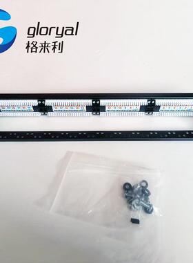 工程UTP24口六类非屏蔽配线架Cat.6非屏蔽rj45配线架