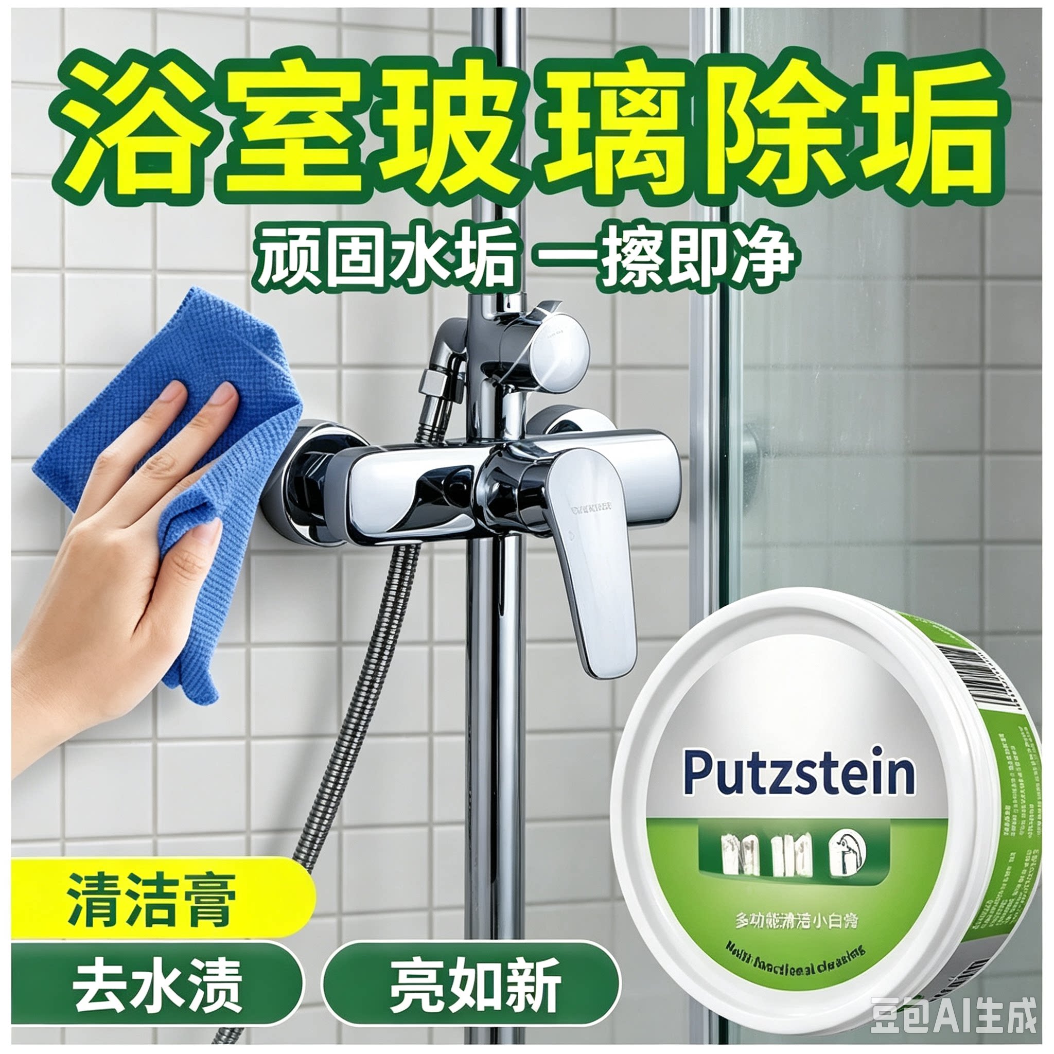 【下单立减50】清洁膏打扫卫生厨房不锈钢浴室玻璃去污膏大扫除XZ