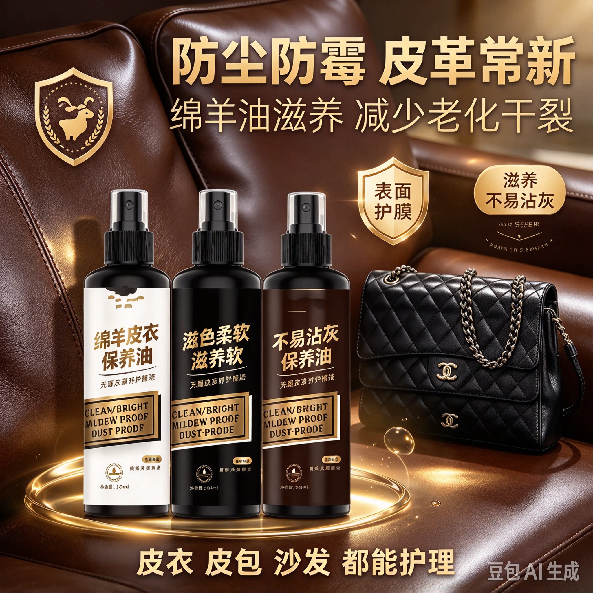 【下单立减50】皮衣保养油护色防裂上光滋润真皮皮夹克延长寿命XZ