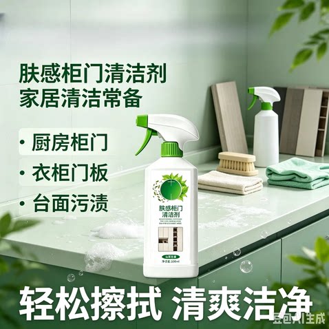 肤感柜门清洁剂去手印污渍专用家具柜子橱柜衣柜强力除垢清洗WJ