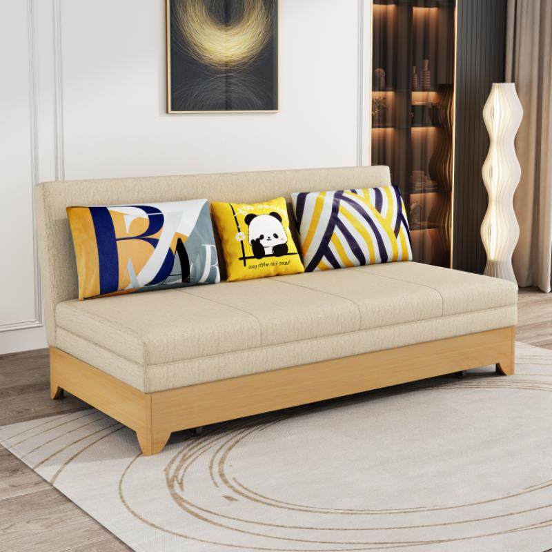 实木沙发床可折叠梳化床伸缩两用小户型客厅布艺新中式多功能沙发,电子元器件市场,其它元器件,淘宝优惠券,粉丝福利购,淘宝优惠卷