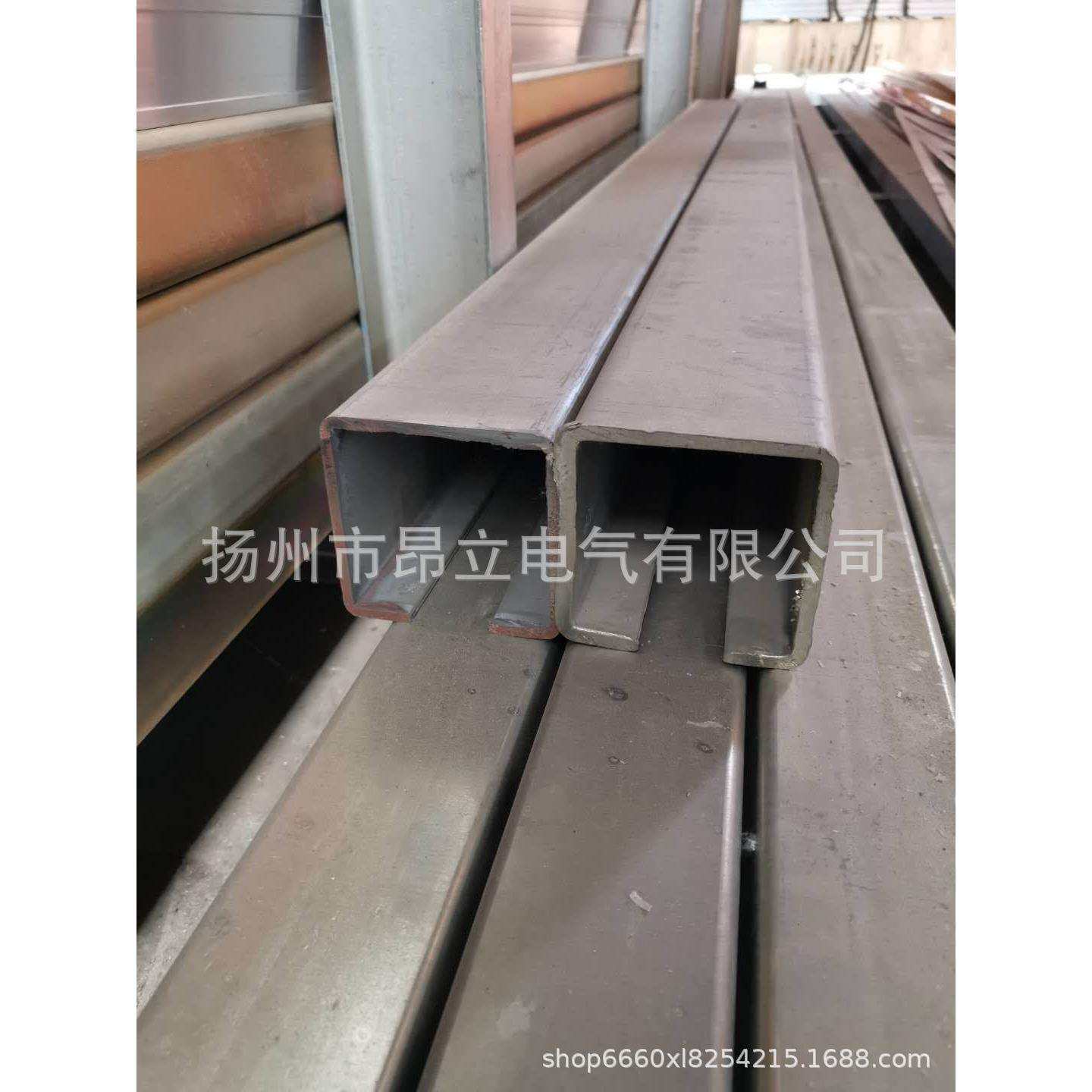 C型钢100*100*4电缆滑线导轨,扁平电缆滑触线,HXDL-100滑线导轨