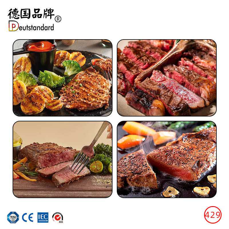 扒炉电扒炉迷你扒炉小型煎烤牛扒机烤鱿鱼铁板烧手抓饼机铁板烧机