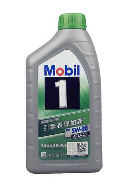 国行银美.孚一号5W30机油全合成ESP银一号5W-30-1L