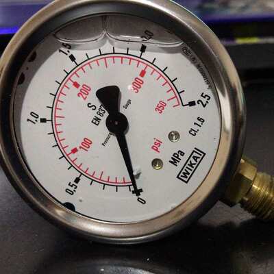 WIKA压力表 不锈钢隔膜耐震仪表 213.53.063机械不锈钢轴向压力表