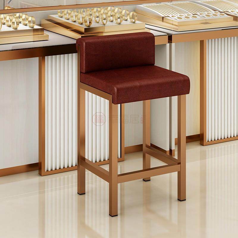 珠宝椅不锈钢椅子金店眼镜店椅高脚凳吧台椅靠背珠宝店专用高凳子,电子元器件市场,其它元器件,淘宝优惠券,粉丝福利购,淘宝优惠卷