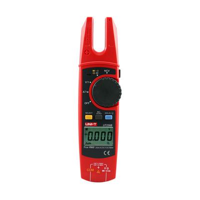 优利德UT256B交直流叉型钳型表外贸款Y型开口电工钳表感应电压表