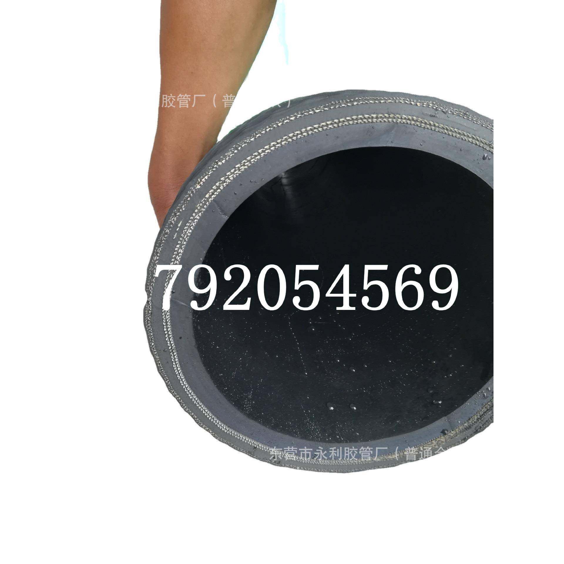 供应38mm-400mm橡胶钢丝吸排水抽沙专用管 耐磨钢丝吸引胶管