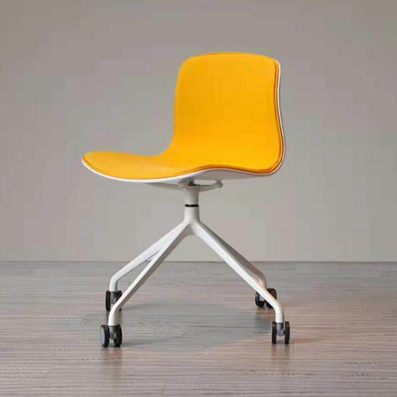 布艺小型电脑椅家用书房学习椅迷你简约时尚商务办公旋转椅子