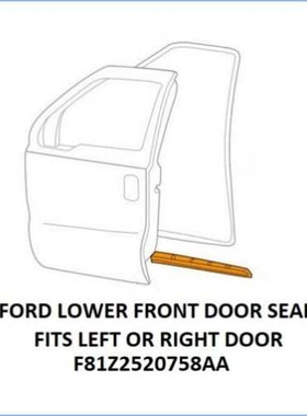 适用福特f250f350F450皮卡密封胶条1C3Z26253A24A F81Z2520758AA