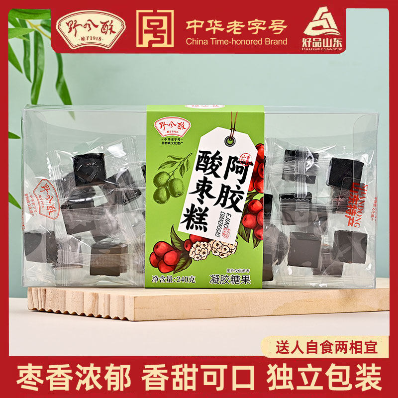 野风酥阿胶酸枣糕240g/1kg图片