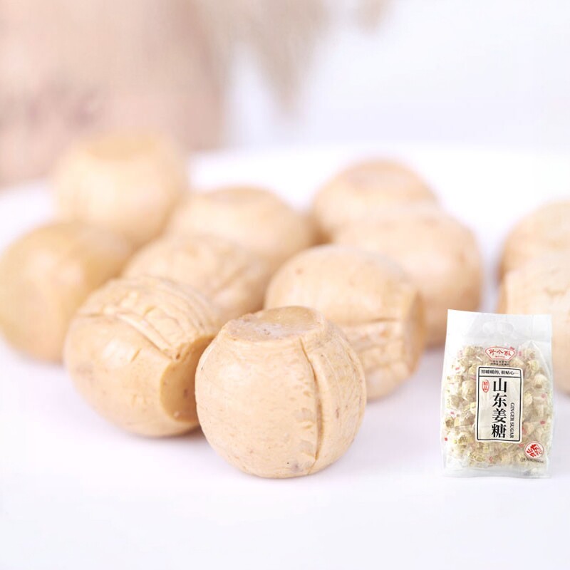 野风酥原汁姜糖500g【好品山东】山东特产姜汁硬糖原味生姜糖零食