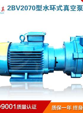 2BV2070水环式真空泵 循环水工业多用途功率2.35KW真空泵 沪真牌