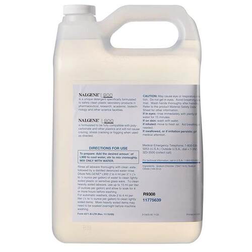 900-4000 Nalgene耐洁 L900液体洗涤剂4L 生物降解无毒不含磷酸盐