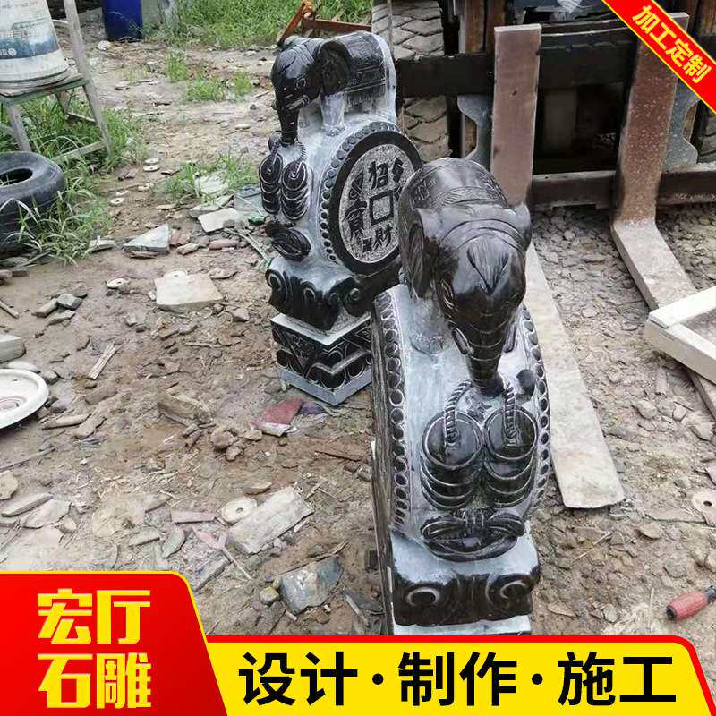 山东石抱鼓 大理石石鼓仿古门墩青石鼓价格优惠