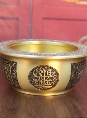 黄铜创意灰奢高级感五牛图个性轻潮流烟烟缸见描述客厅缸家用办公