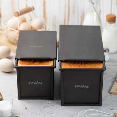 法焙客模具45吐带0g900g低糖面包吐司盒FB20032模具司盖家用烘焙