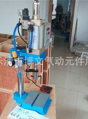 SC80X100*50气动压力机 三百公斤气动压床小型台式